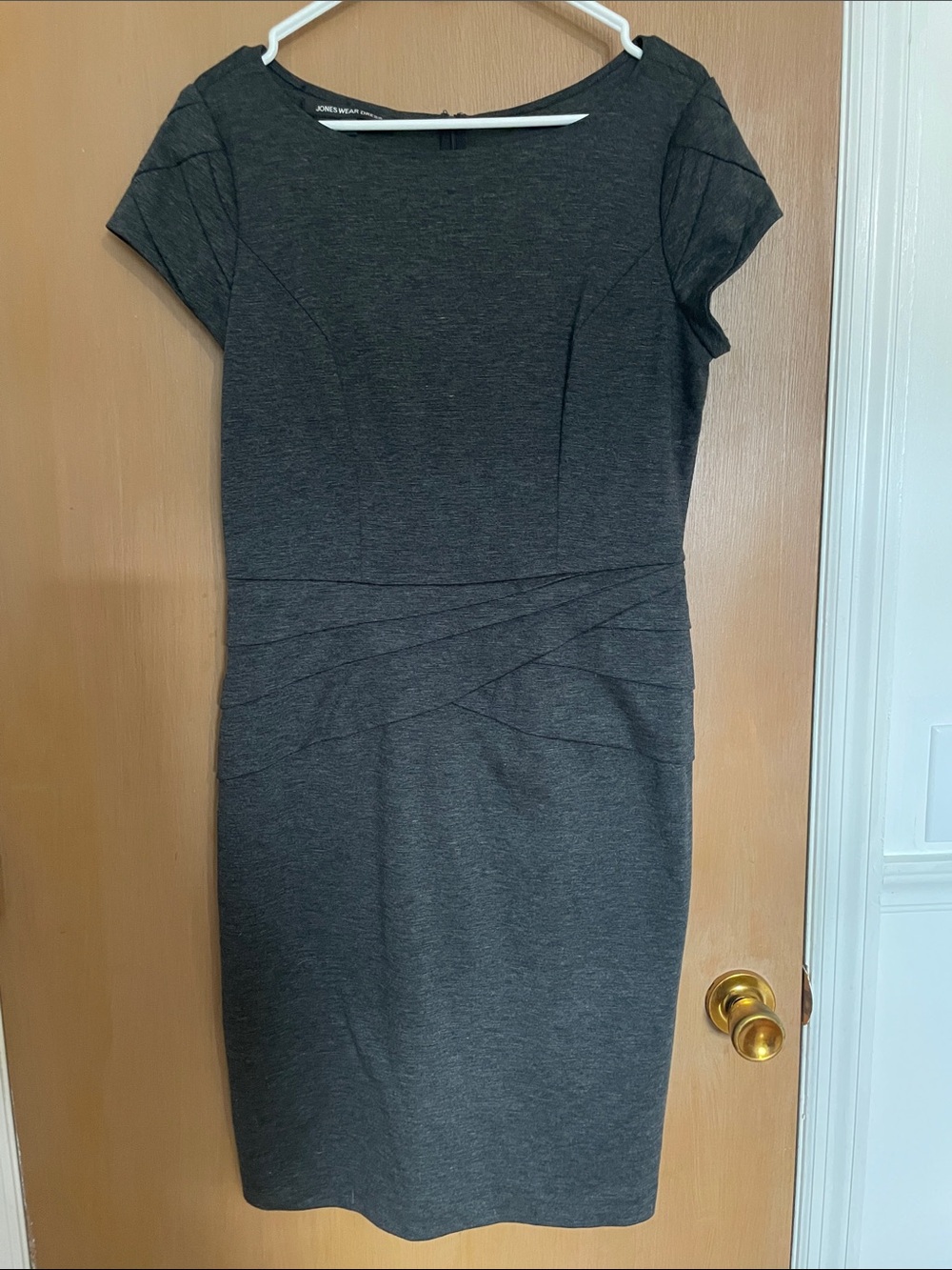 Jones Wear Grey Dress